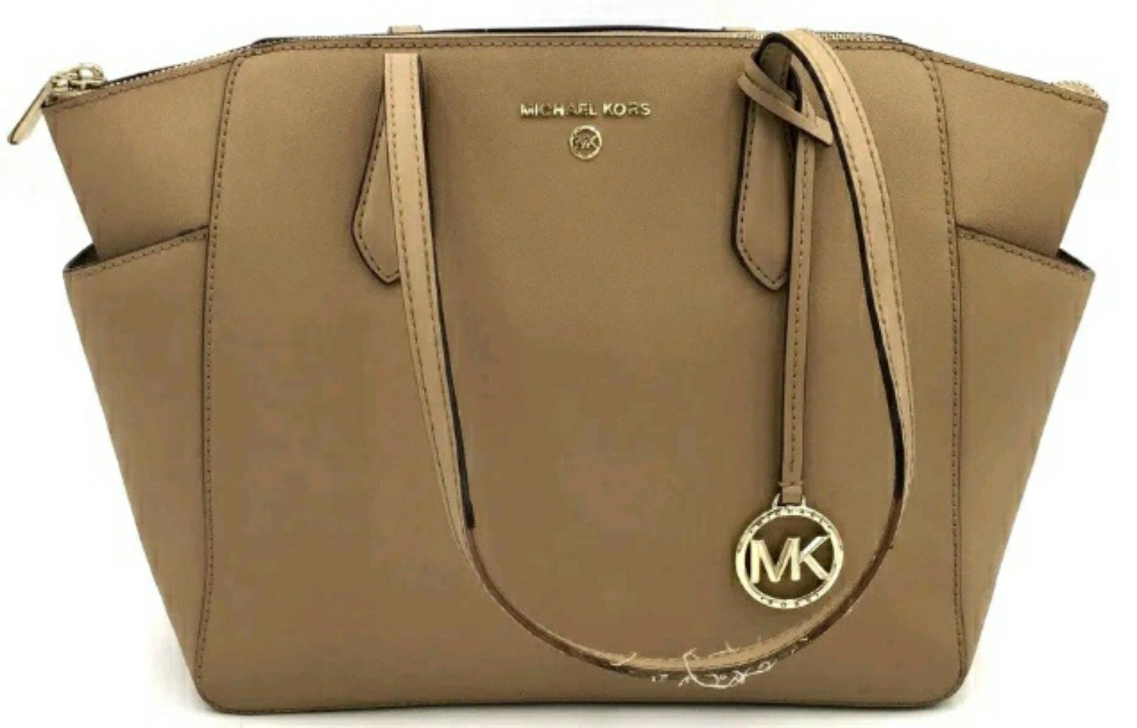 michael kors tote tan