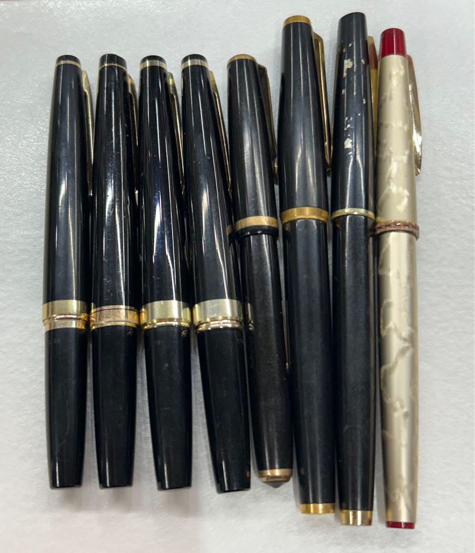 パイロット PILOT 万年筆 計4点【ペン先18K,18K-WG/ペン先14K×2