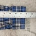 Frank & Eileen LUKE Shirt Women Small Blue Plaid Long Sleeve Designer NWOT