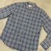 Frank & Eileen LUKE Shirt Women Small Blue Plaid Long Sleeve Designer NWOT