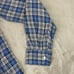 Frank & Eileen LUKE Shirt Women Small Blue Plaid Long Sleeve Designer NWOT