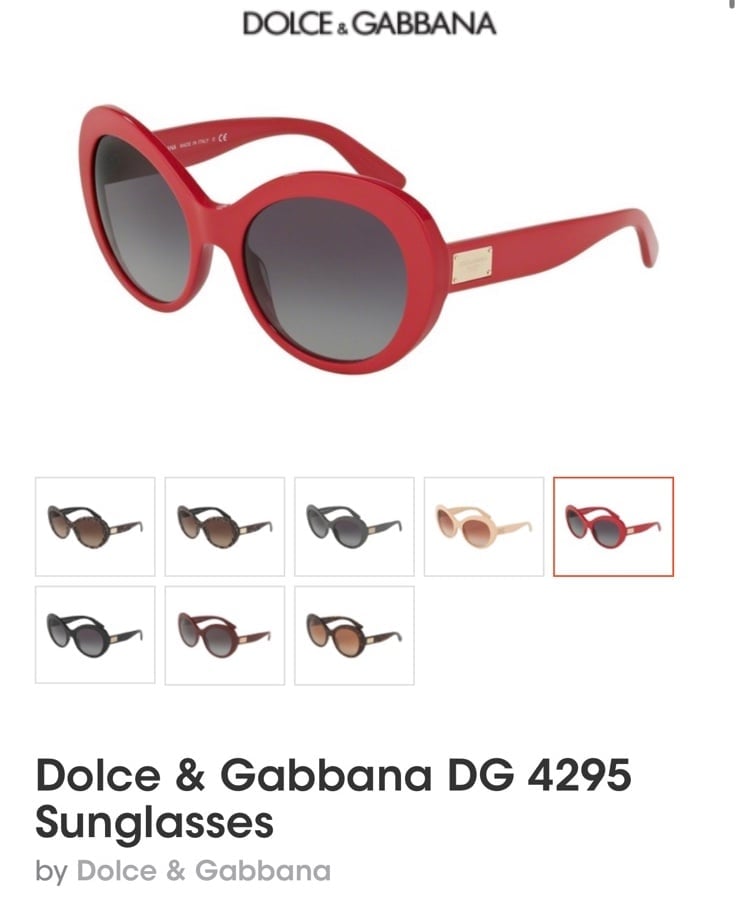Dolce and Gabbana sunglasses