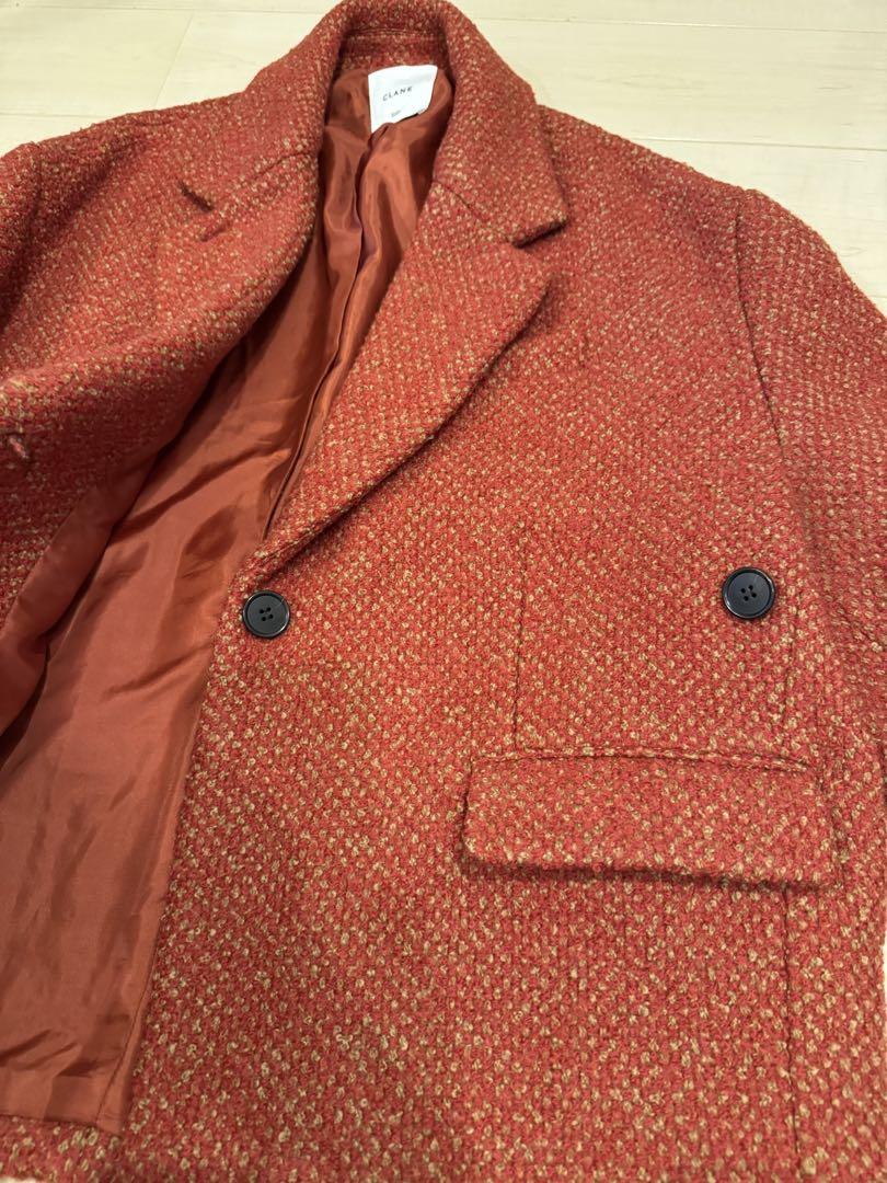 Suzu Hirose × CLANE ☆ Mix Color Overcoat