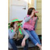 S/M Set for Kids - 1 Cargo Vest with Reflective Safety Straps & 1 Floppy Bucket