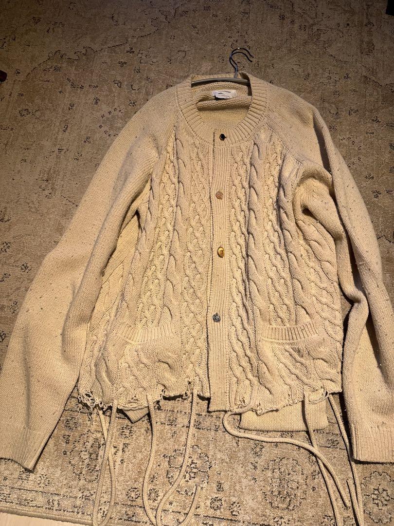 doublet 21AW Recycled Wool Cardigan