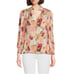 ALICE + OLIVIA Faux Pearl Floral Blouse size M