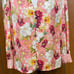 ALICE + OLIVIA Faux Pearl Floral Blouse size M