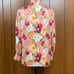 ALICE + OLIVIA Faux Pearl Floral Blouse size M