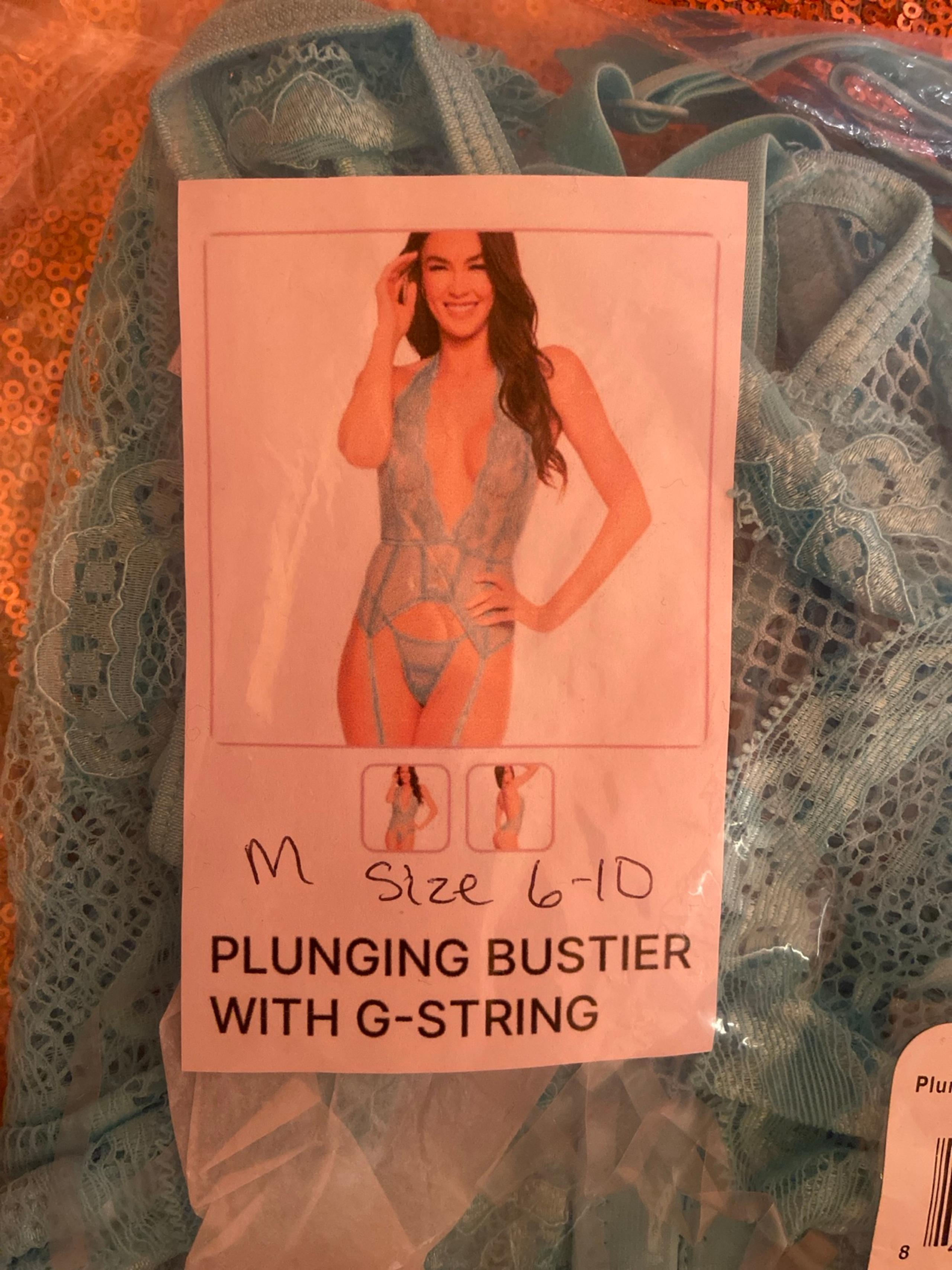 Pure Romance Lingerie medium blue