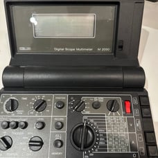 BBC M2050 Goerz Metrawatt Electronic Oscilloscope/ Multimeter Digital Scope, B43
