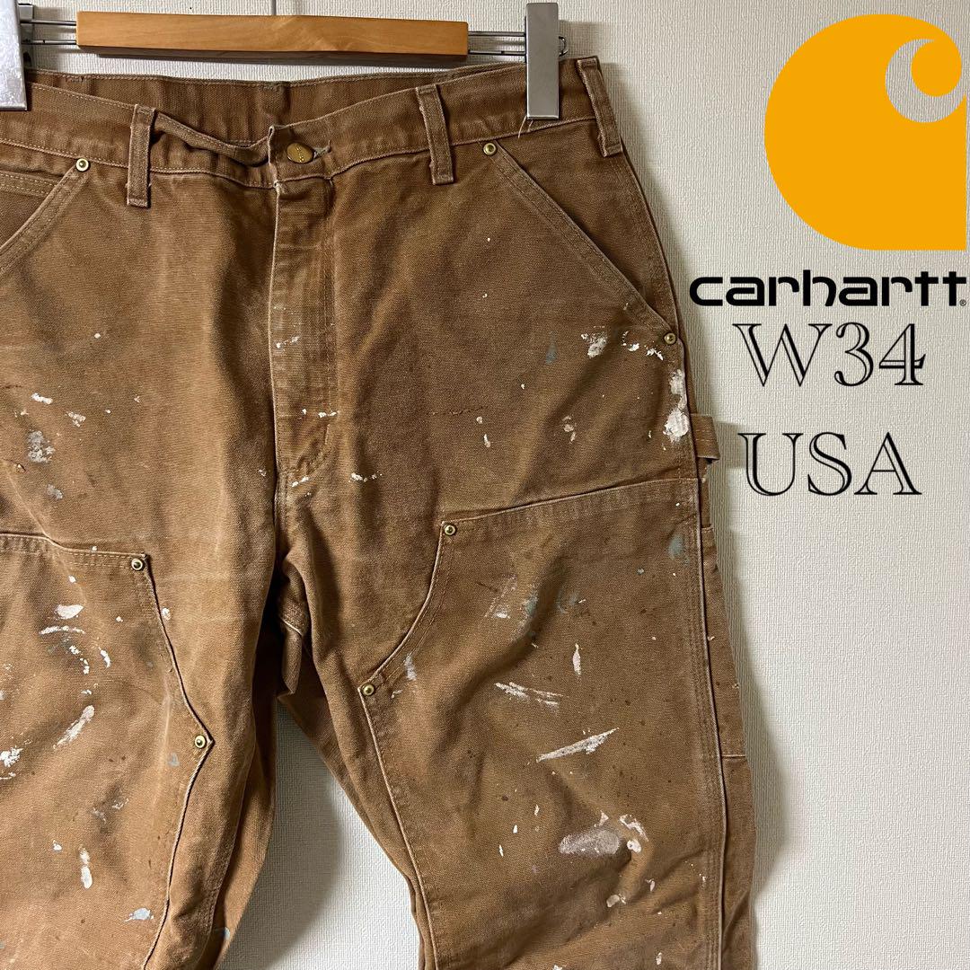 Amazing Atmosphere!! Carhartt/Double Knee Duck Painter Pants/Brown