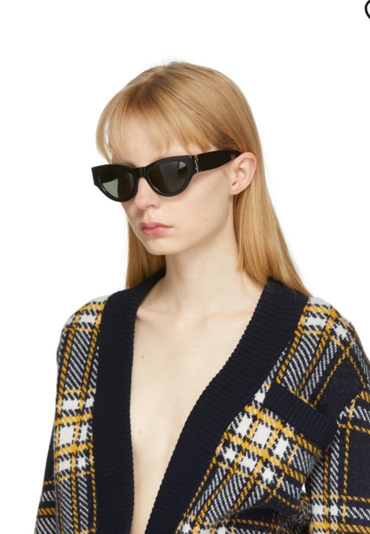 New Saint Laurent SLM94 Cat Eye sunglasses
