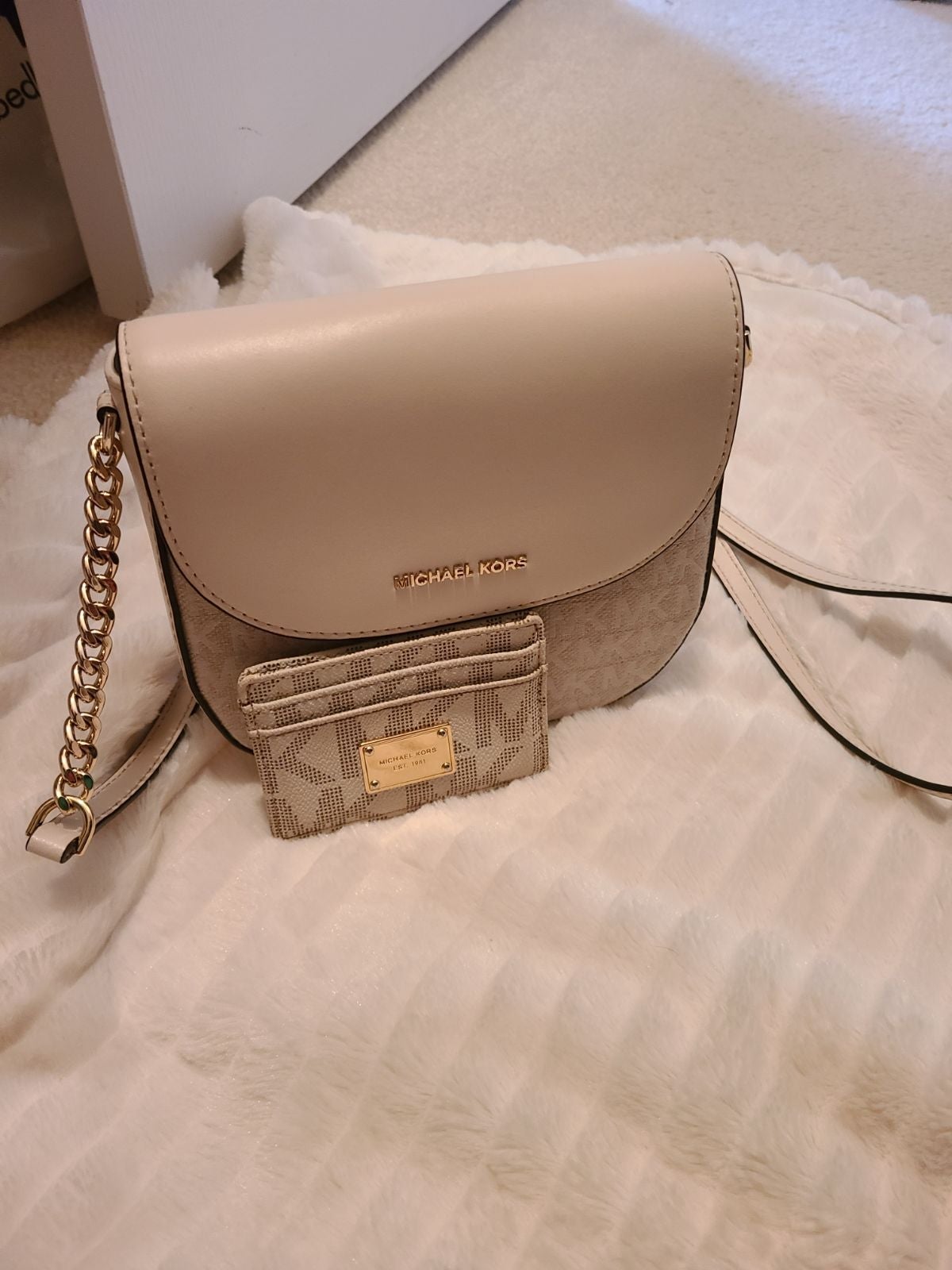 Michael Kors crossbody with cardholder