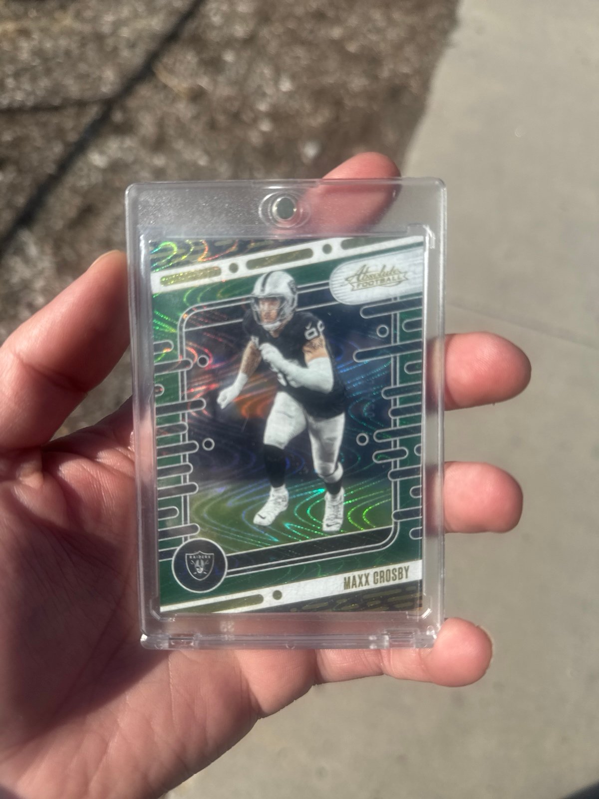 2024 PANINI ABSOLUTE FOOTBALL MAXX CROSBY 21/50