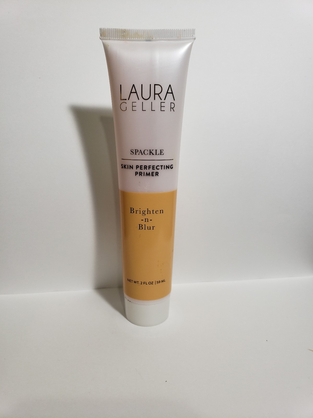 Laura Geller~Spackle~Skin Perfecting Primer~Brighten-N-Blur~2 Fl Oz Laura Geller~Spackle~Skin Perfecting Primer~Brighten-N-Blur~2 Fl Oz