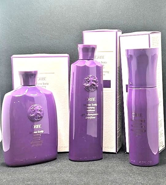 ORIBE Serene Scalp Densifying Shampoo, Conditioner, & Treatment Spray