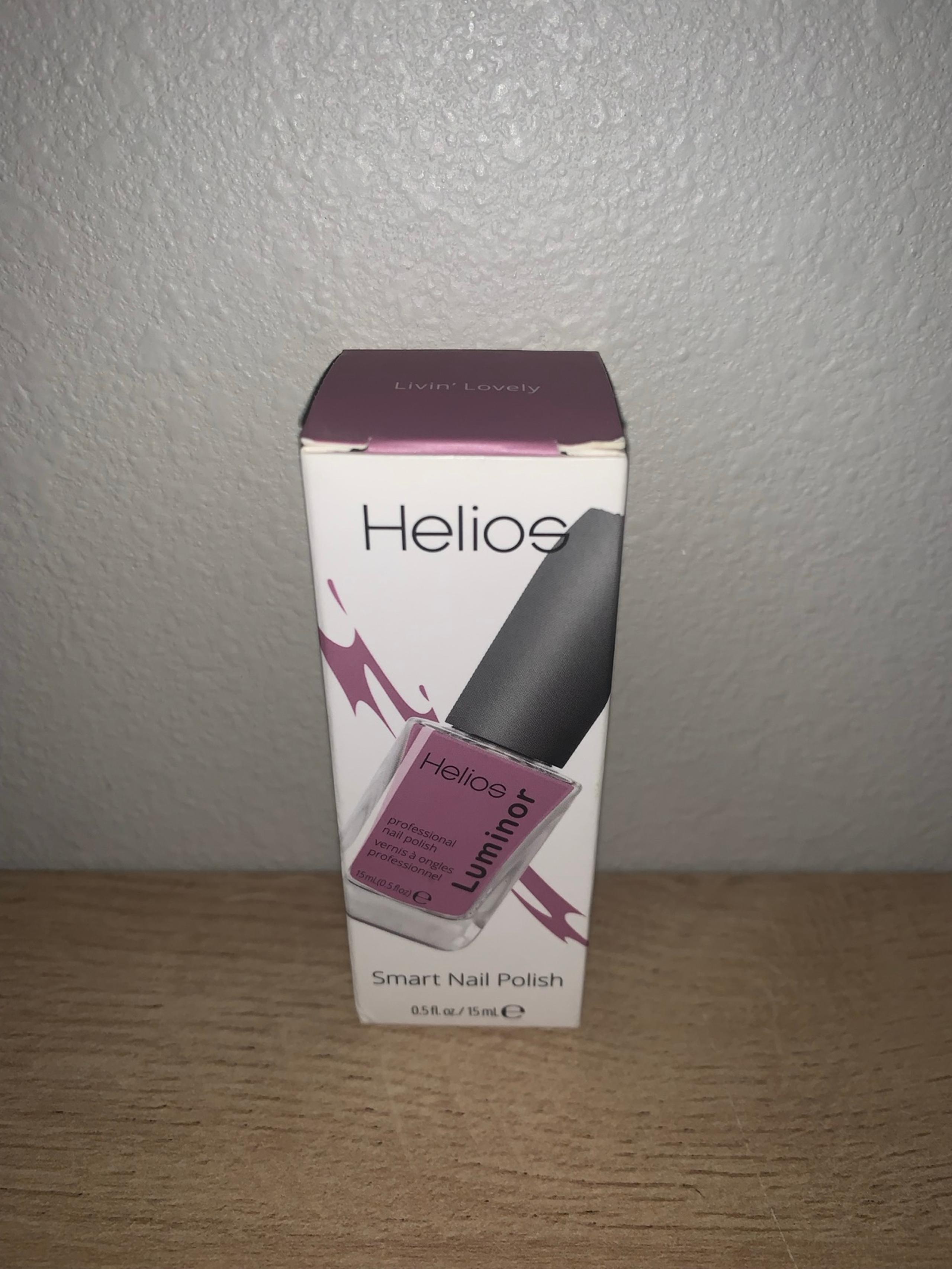 Helios professional nail polish Smart Nail Polish color livin lovely 0.5 fl. 0z.