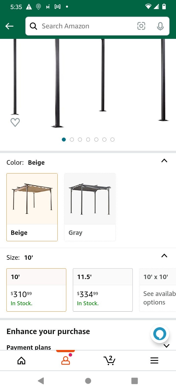 I am selling a 10x10 gazebo brand new in the box never opened