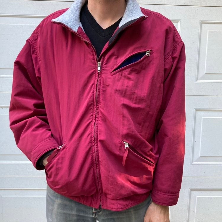 Vintage Patagonia Windbreaker Maroon