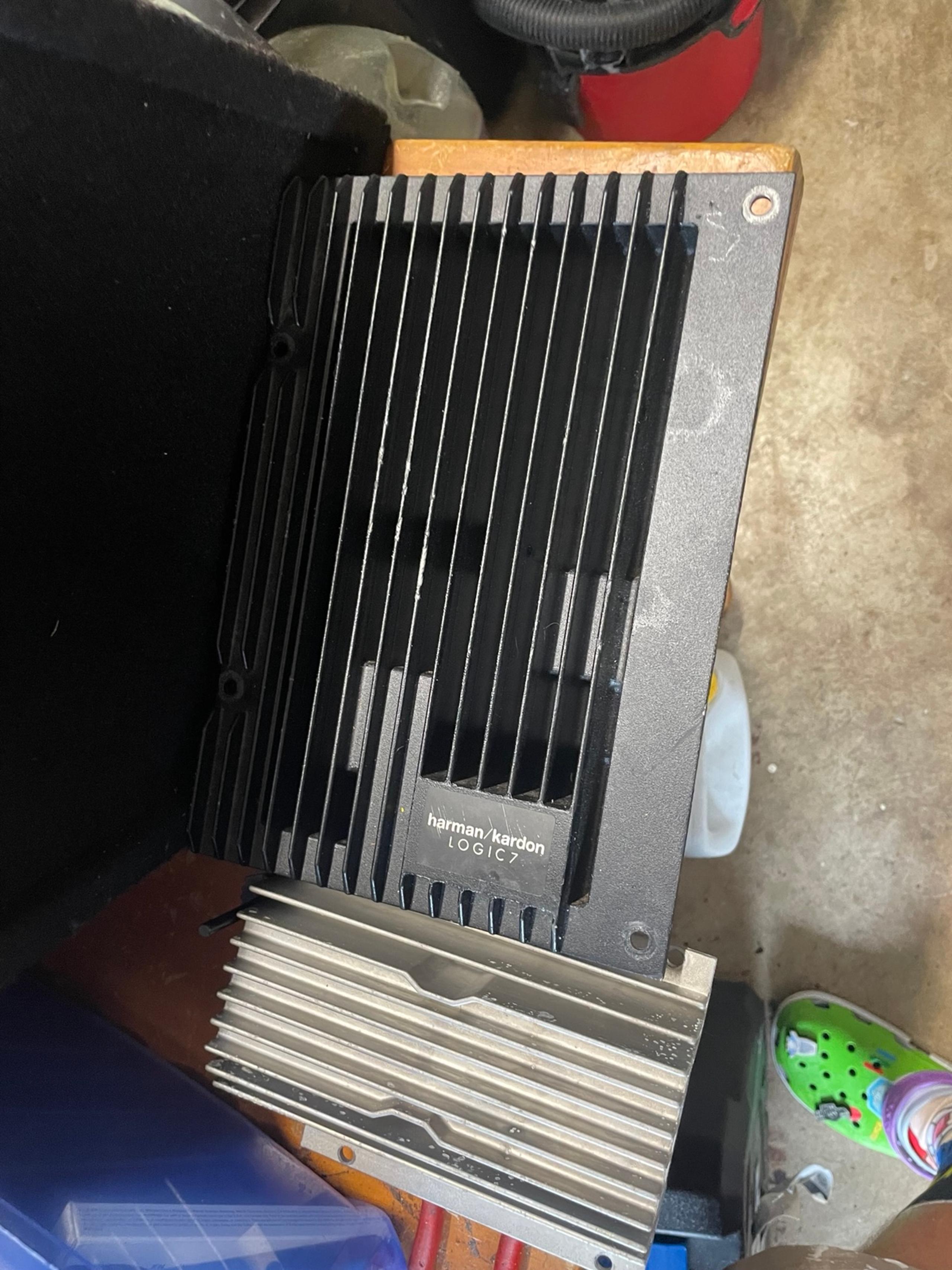 Harmon Kardon Logic 7 Plate Amps out of a Range Rover