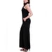 JULIA JORDAN Black Knot Neck Jumpsuit, size 2