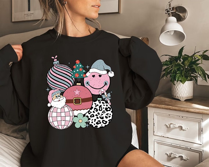 Retro Christmas Shirt Collection Groovy Tee, Holiday Apparel, & Sweatshirt