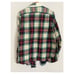 Handmade Deconstructed Upcycle Chambray Plaid Shirt / Kimono jacket Size XL