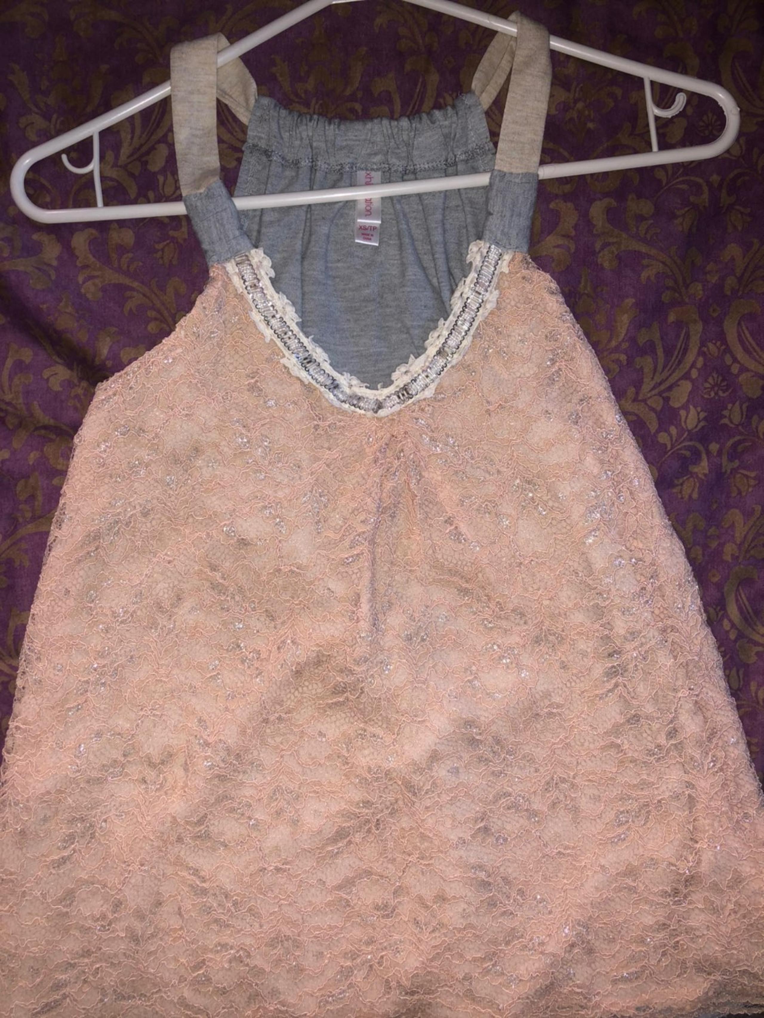 Women's Light Pink Dressy Tanktop XS