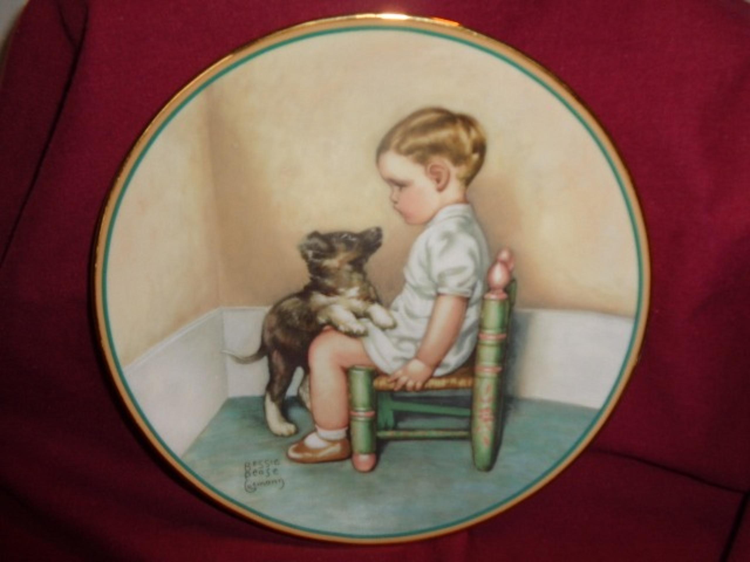 Hamilton Porcelain Collectors Plate 8"