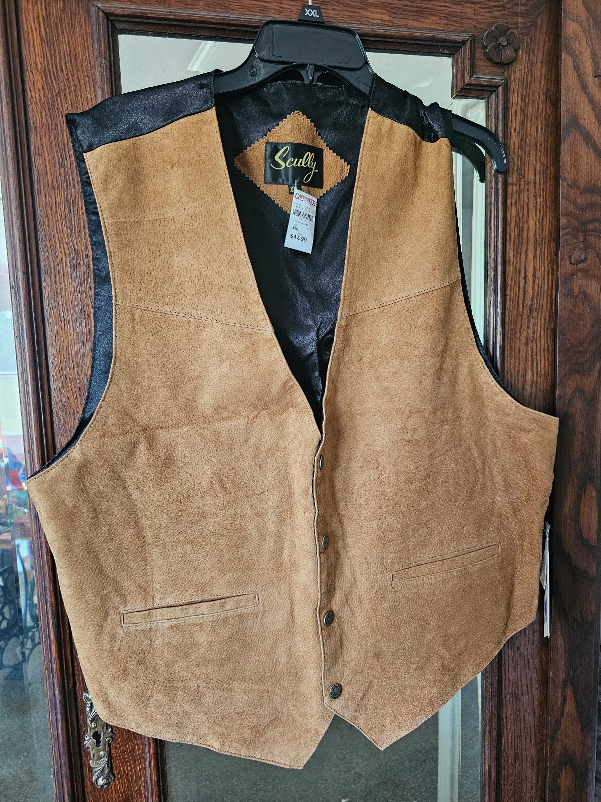 Cavendars Scully Leather Vest