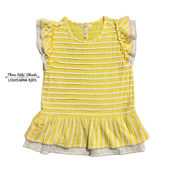 Matilda Jane Sz 12 Enchanted Garden Sunkissed Knit Top