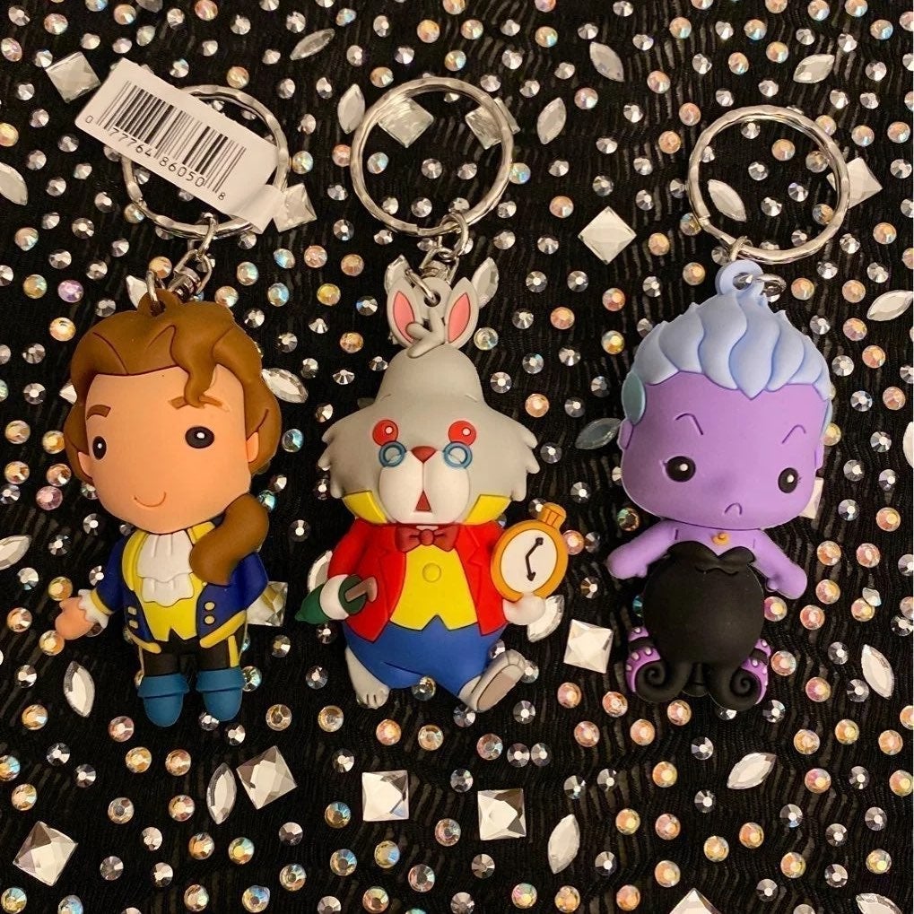 Disney figural bundle keychains