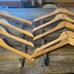 Wood skirt/pant, suite, scarf, belt and blanket hangers