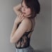 Everyday lace camisole × 1 F / Black