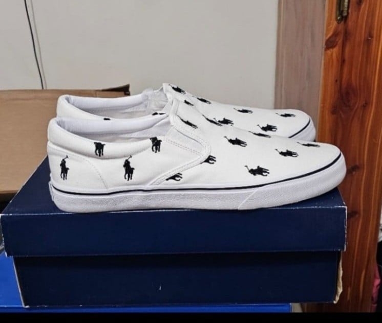 POLO MULTI PONY'S WHITE SHOES 14