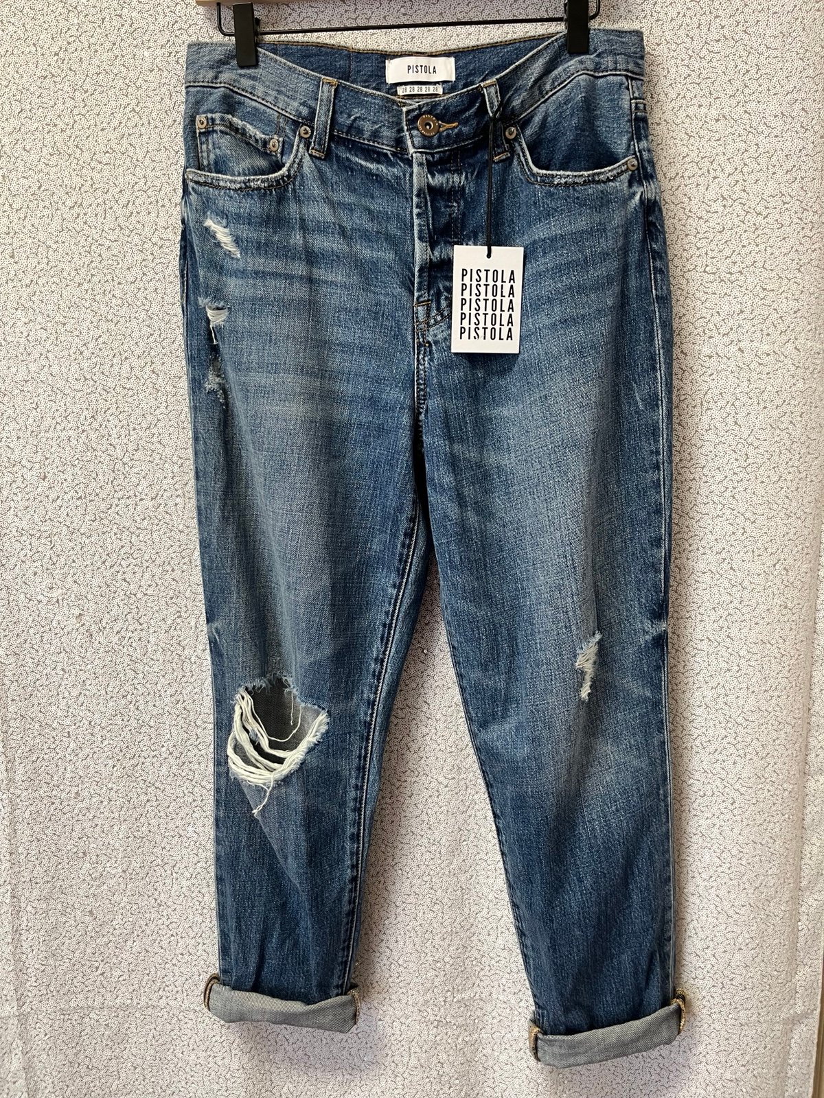 Pistola Presley High Rise Vintage 90s Roller Pant - Fleetwood NWT | size 28