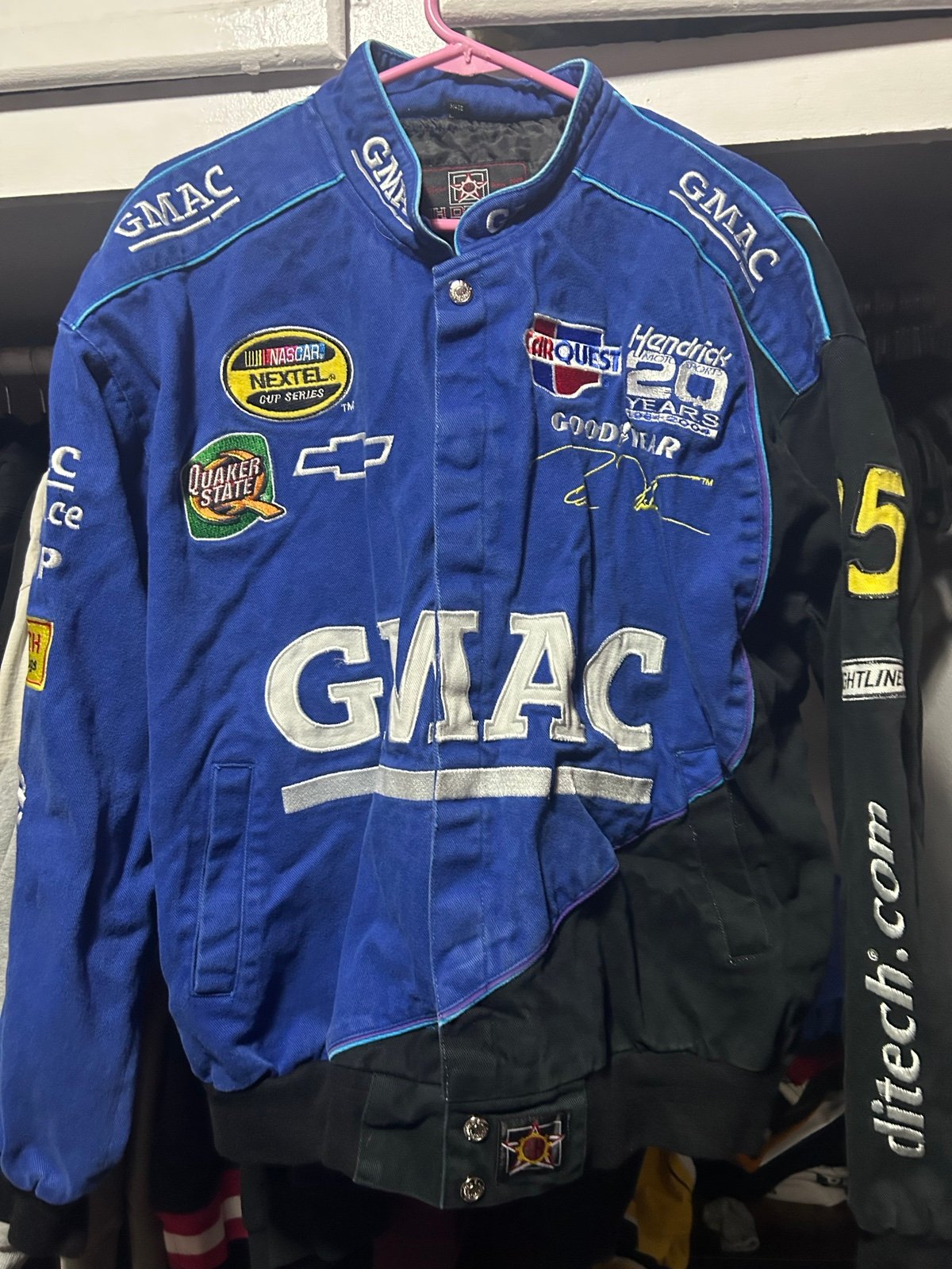 Vintage NASCAR GMAC racing jacket