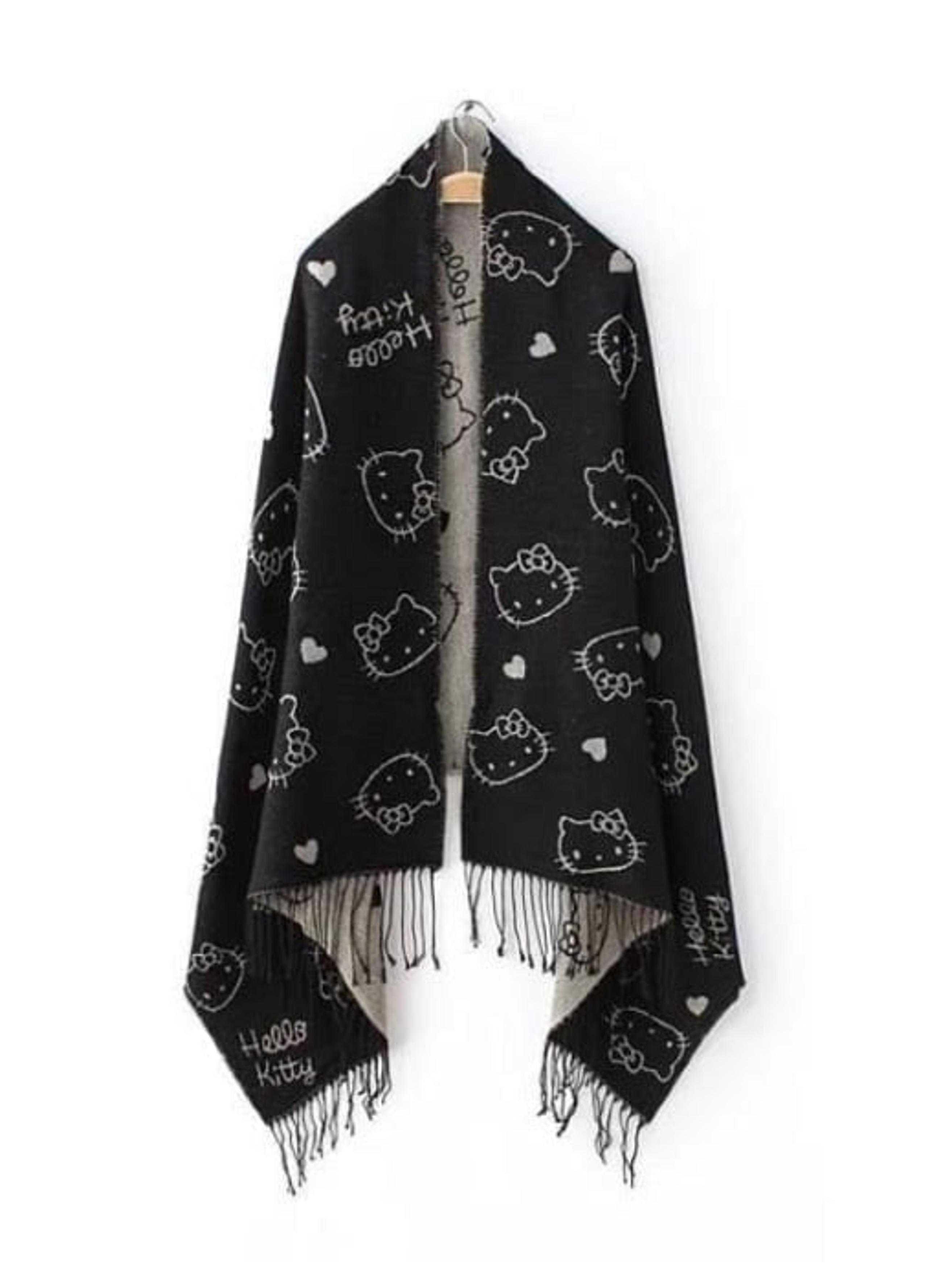New Hello Kitty Kawaii Warm reversible Hello Kitty  scarf