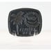 Florida Sun Belt Buckle Solid Pewter Buckle Vintage Buckle 1980s Palm Tree
