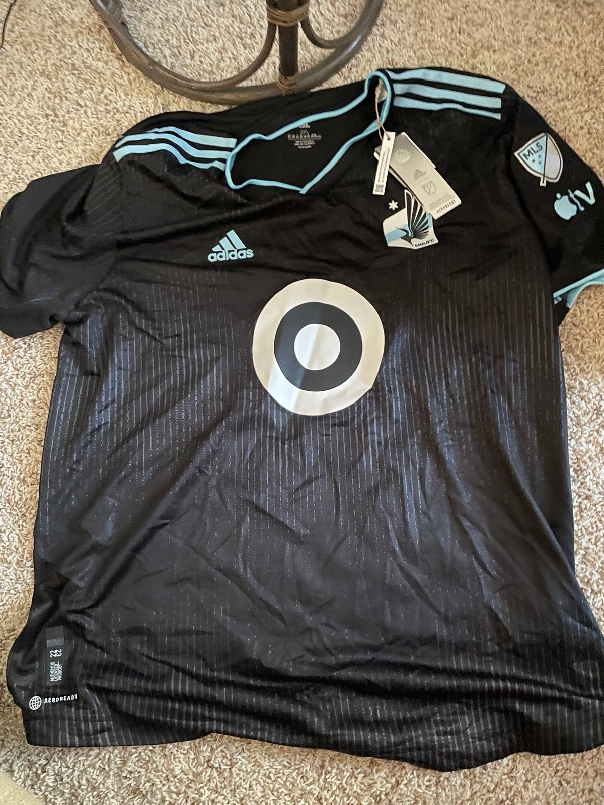 Bongokuhle Hlongwane Minnesota United FC adidas size XXL jersey