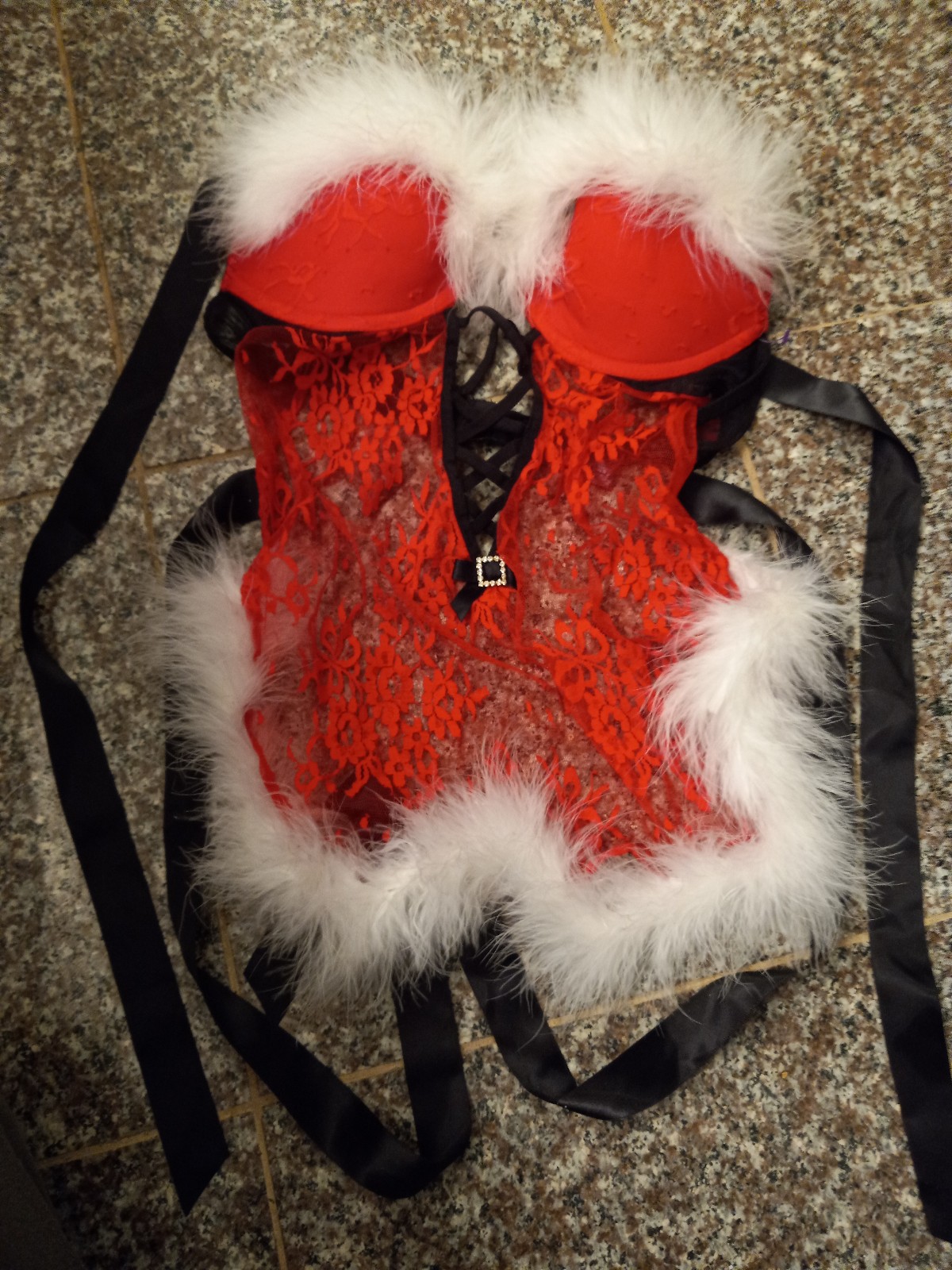 Sexy little things Santa Mrs clause lingerie small