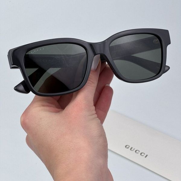 Gucci GG1716S 003 BRAND NEW Sunglasses Grey Square Unisex