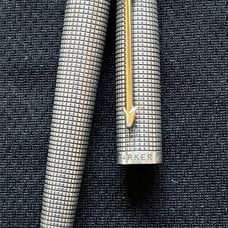 Parker Sterling Silver Fountain Pen Cover Only
