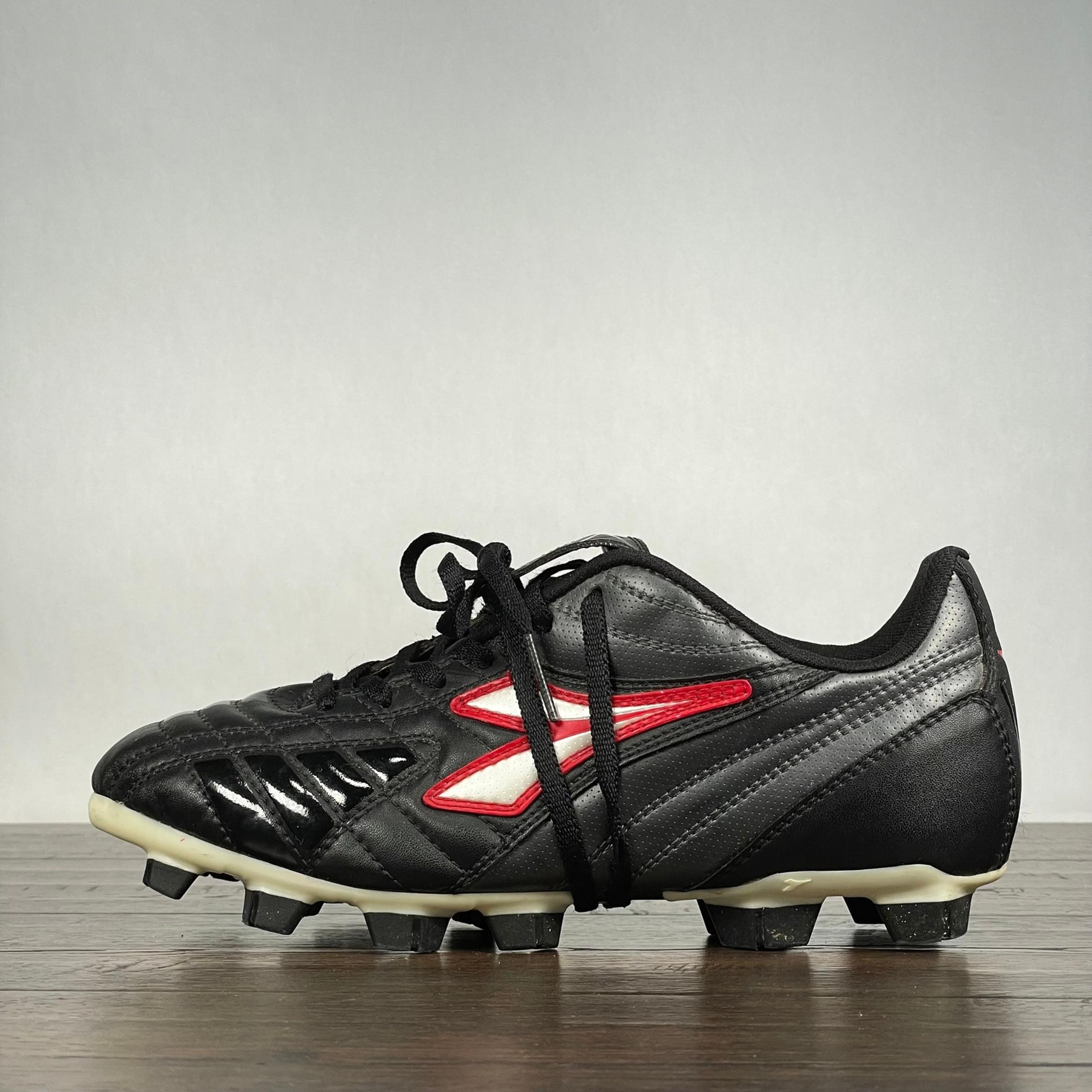 Diadora Soccer Cleats Mens 7 Black 2007 VTG Training Futbol Boot