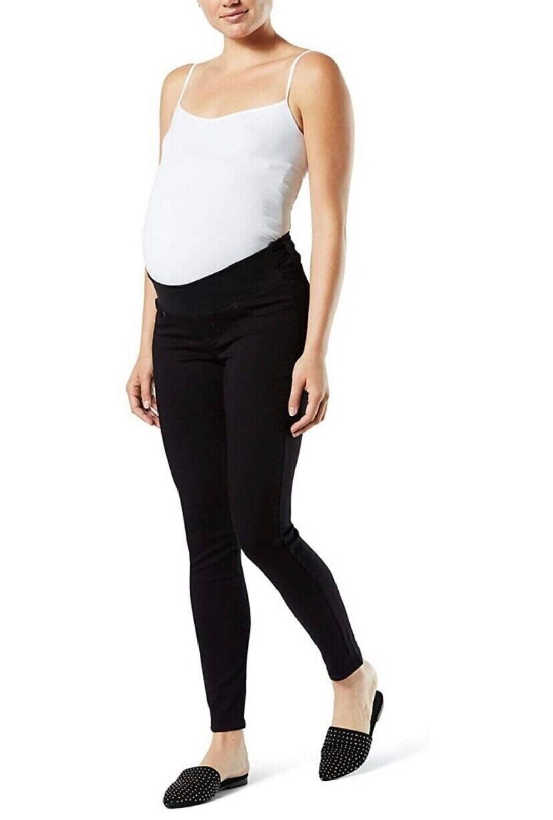 Women's Maternity Baby Bump Skinny Jeans XL