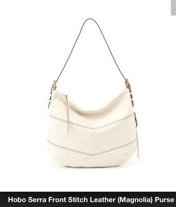 Hobo Serra Front Stitch Leather Purse