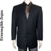 Ermenegildo Zegna Black 3 Button Blazer