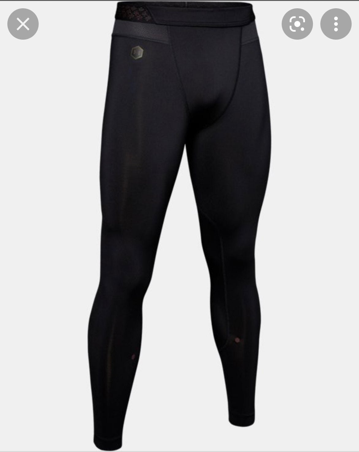 Under Armour RUSH Leggings in Black