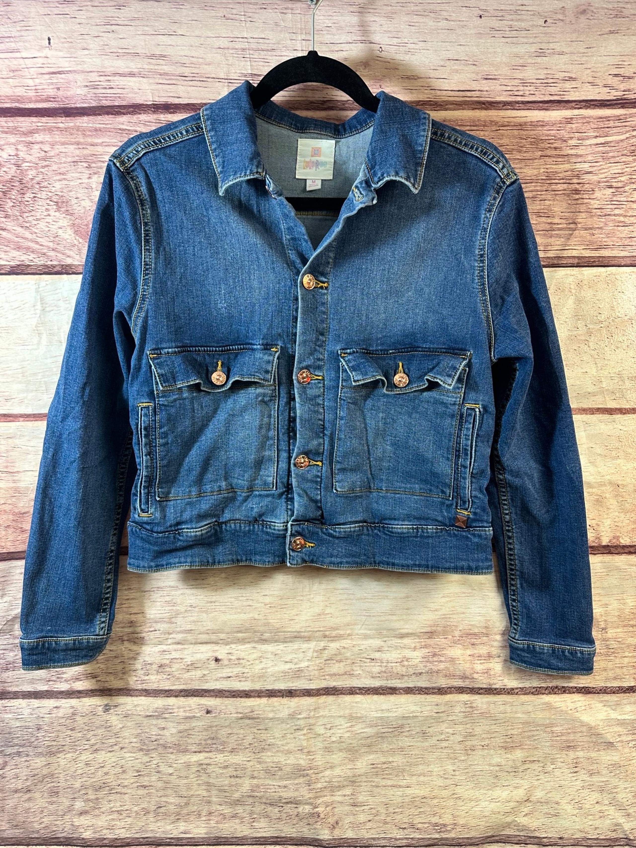 Lularoe Jean Jacket MEDIUM Stretch denim