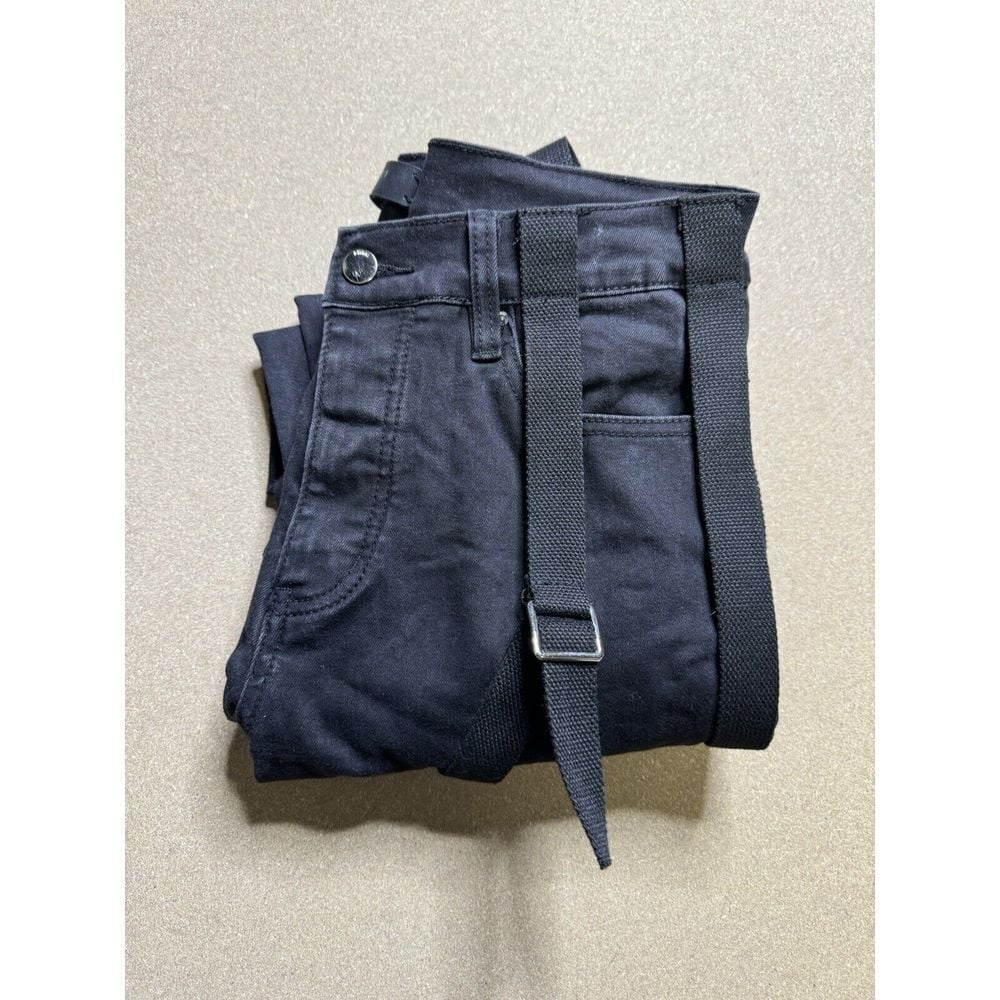 Amiri REAR Black straped Jeans Size 32 Authentic Retail 1500